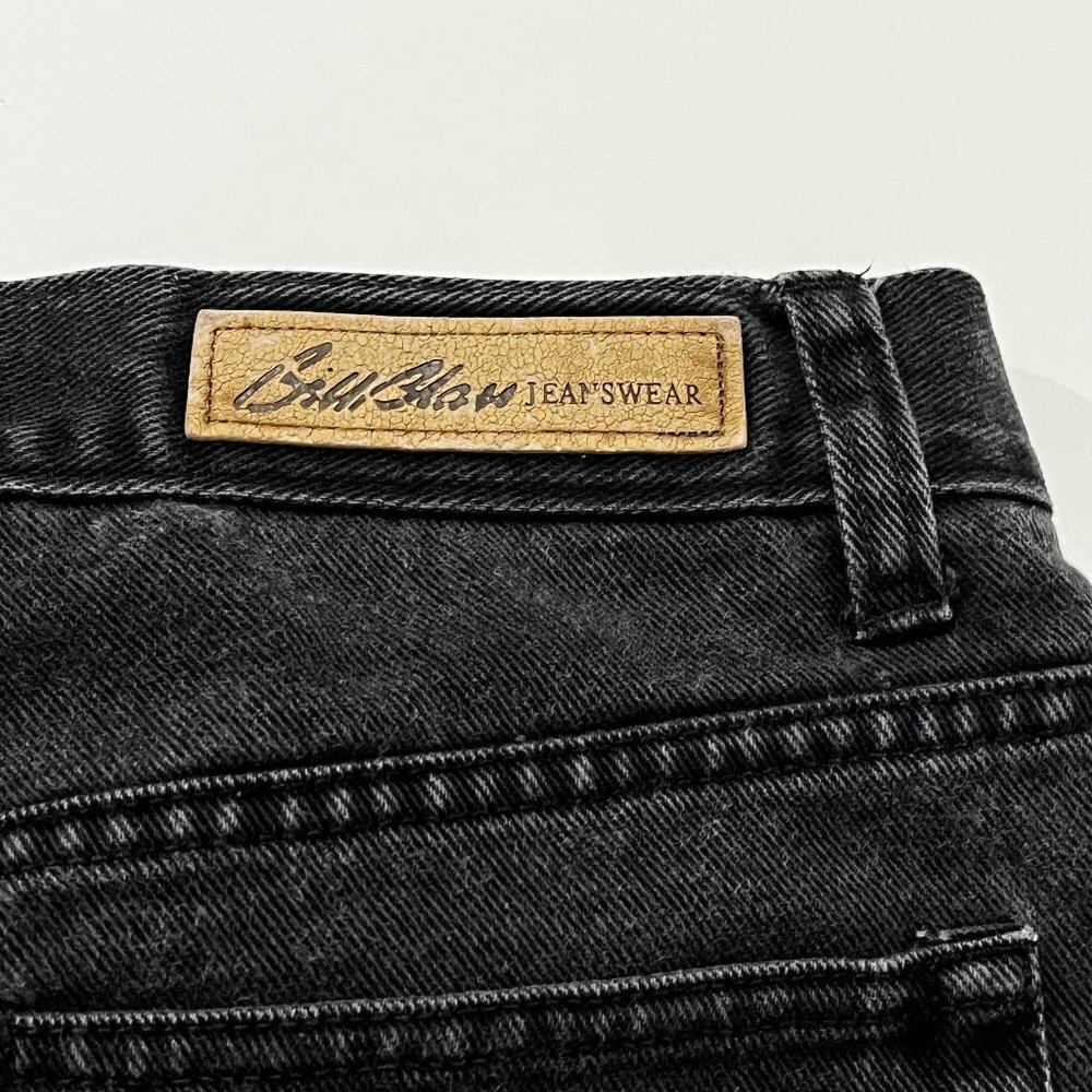 Bill Blass Perfect Fit Jeans Women's Black Straight Leg Cotton Size 6 - Picture 5 of 7